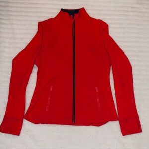 Lululemon red Define Jacket.